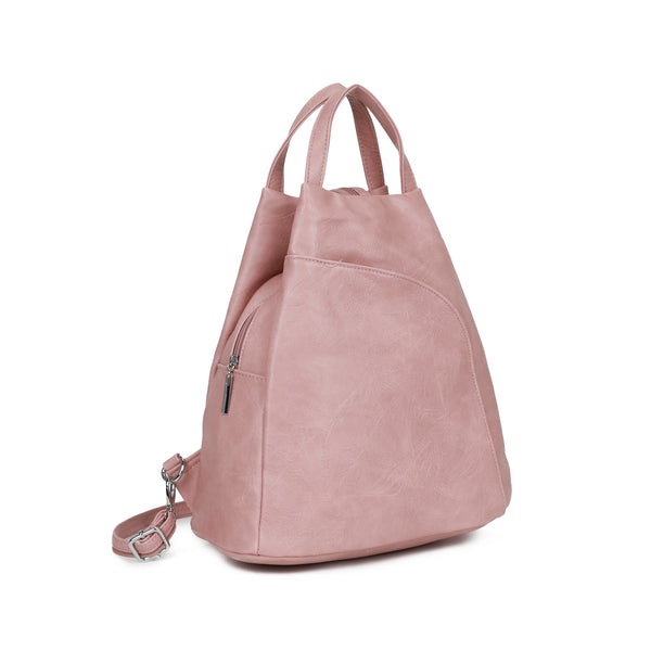 Backpack Handbag - Dusky Pink
