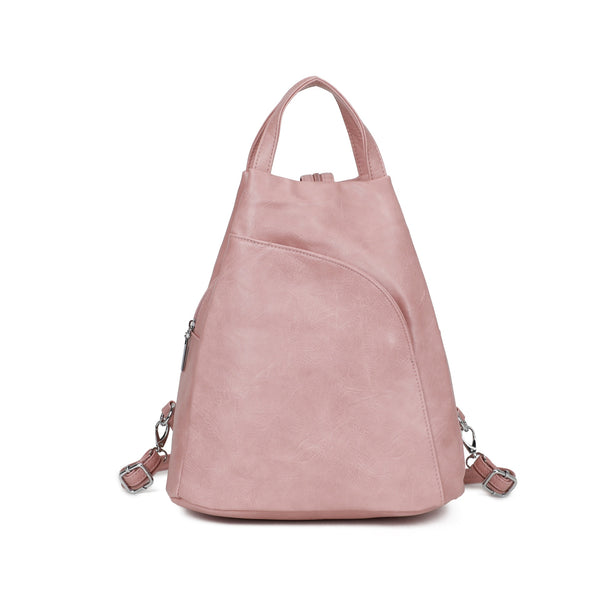 Backpack Handbag - Dusky Pink