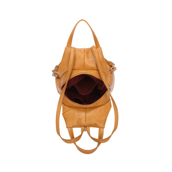 Backpack Handbag - Mustard