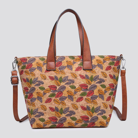 Cork Tote Bag - Leaves