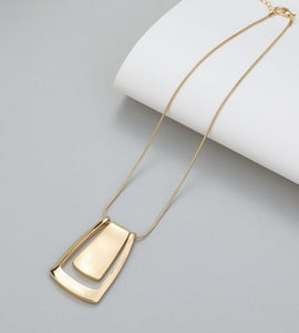 2 Square Necklace