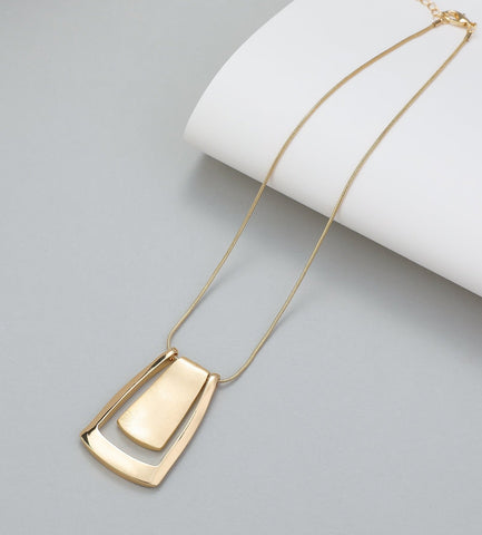 2 Square Necklace