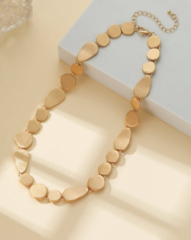 Necklace with Random Shaped Discs