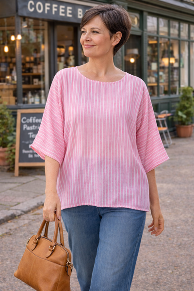 Striped Top - Pink