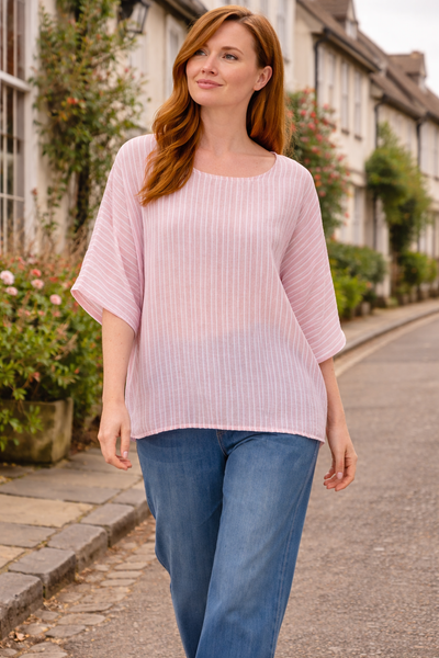 Striped Top - Pink