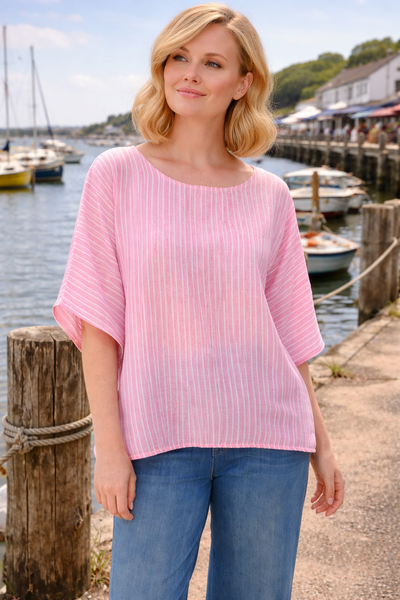 Striped Top - Pink