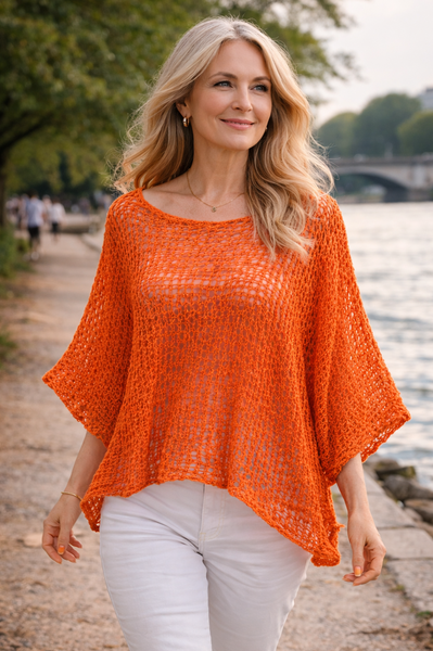 Popcorn Top - Orange