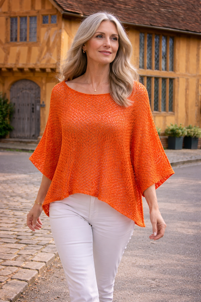 Popcorn Top - Orange