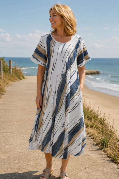 NEW Stripe - Navy