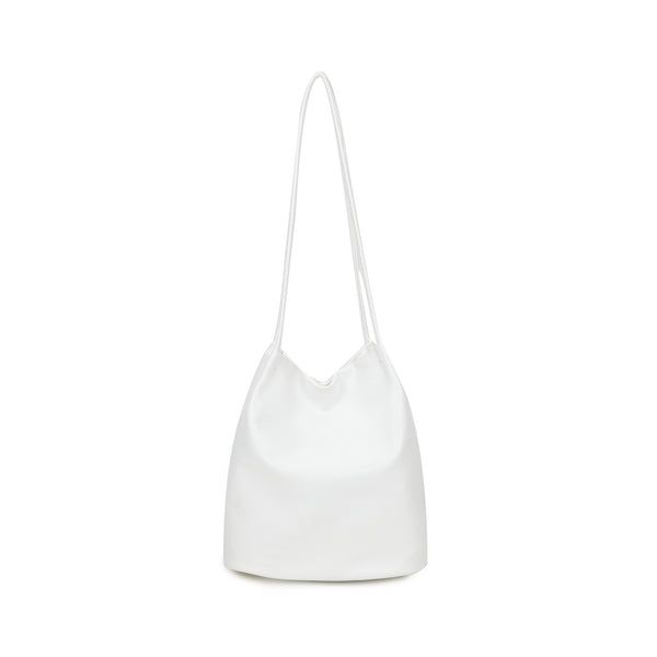 Slouch Shoulder  Bag - White