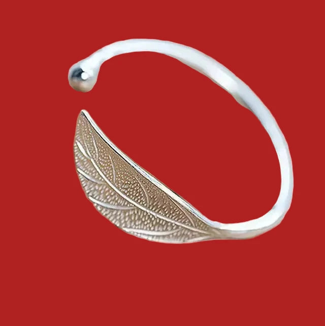Leaf Silver Bracelet