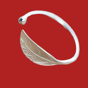 Leaf Silver Bracelet
