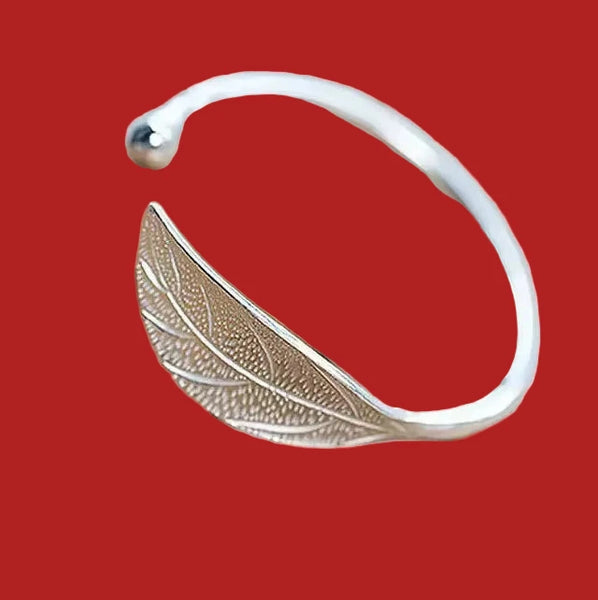 Leaf Silver Bracelet