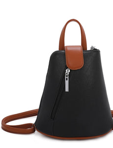 Mini Backpack Handbag - Black