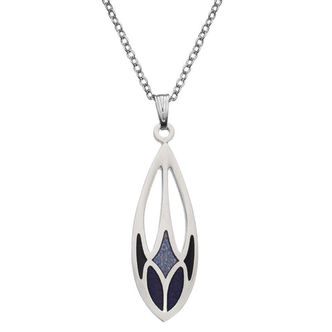 Rennie Mackintosh Tulip Necklace - Purple/Lilac