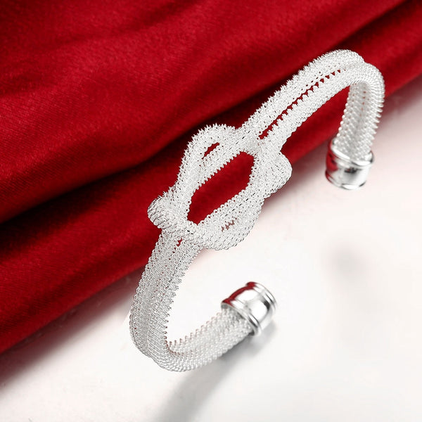 Silver Knotted - Bracelet