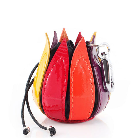 By-Lin Tulip Key ring - Multicoloured Enamel finish