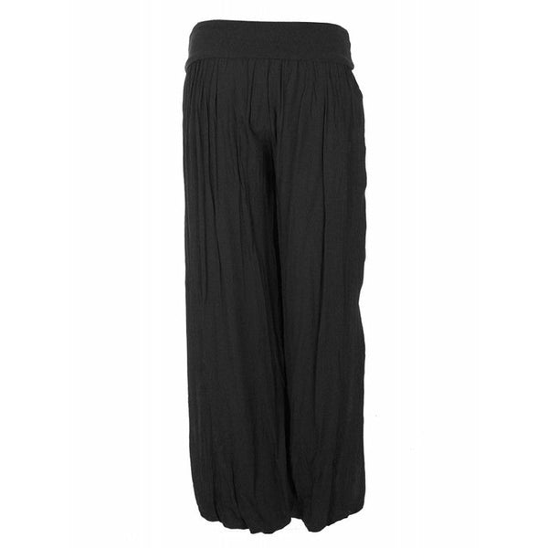 Palazzo Trousers - Black