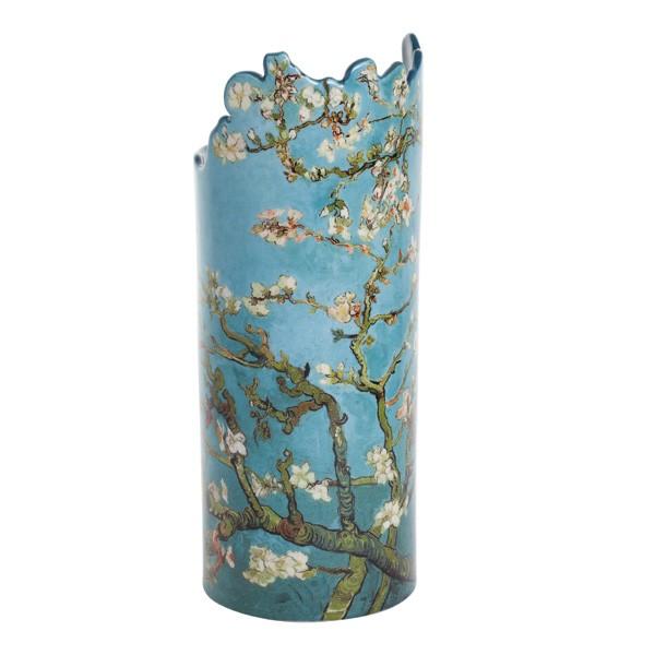 Silhouette d'art Vase by John Beswick - Van Gogh - Almond Tree in Blossom SDA20